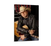 Ouyniei Jason AldeanWall Art Home Decor Vintage Poster Retro Aesthetic Print Perfect for Living Room Bedroom Office Home StudioFrame-style20x30inch(50x75cm)