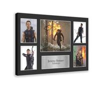 Ouyniei Jeremy Renner Autograph Poster Canvas Poster Bedroom Decor Landscape Office Room Decor Gift 20x30inch(50x75cm)