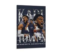 Ouyniei Karl-Anthony TownsWall Art Home Decor Vintage Poster Retro Aesthetic Print Perfect for Living Room Bedroom Office Home StudioFrame-style12x18inch(30x45cm)