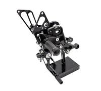 Ouyniei Motorcycle Foot Gear Shifter Lever for Monster S4R S4RS 2003 2004 2005-2008 Reversed Rearset Footpeg Shifter Adjustable Motorcycle Footrest Rear Set Pedal