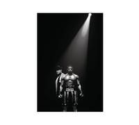 Ouyniei Movie Creed II Poster Canvas Poster Wall Art Decor Print Picture Paintings for Living Room Bedroom Decoration 20x30inch(50x75cm)