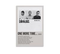Ouyniei One More Time... by Blink-182Wall Art Home Decor Vintage Poster Retro Aesthetic Print Perfect for Living Room Bedroom Office Home StudioUnframe-style24x36inch(60x90cm)