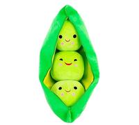 Ouyniei Peapod Plushie for Dogs - Snuggly Buddy with Detachable Pod, Soft Plush Pal(Green,Medium)
