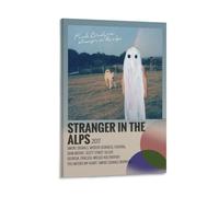 Ouyniei Phoebe Bridgers Stranger in The AlpsWall Art Home Decor Vintage Poster Retro Aesthetic Print Perfect for Living Room Bedroom Office Home StudioFrame-style20x30inch(50x75cm)