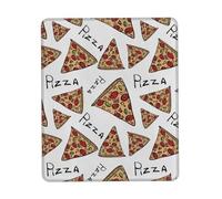 Ouyniei Pizza Pattern Printed Mousepad Non-Slip Desk Pad Office Desk mat Writing mat