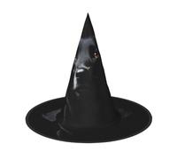 OUYNIEI Puppies Dog Printed Halloween hat Halloween Witch hat Foldable Pointed hat