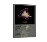 Ouyniei Purgatory Tyler ChildersWall Art Home Decor Vintage Poster Retro Aesthetic Print Perfect for Living Room Bedroom Office Home StudioFrame-style12x18inch(30x45cm)