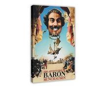 Ouyniei The Adventures of Baron Munchausen Movie Poster Canvas Poster Bedroom Decor Landscape Office Room Decor Gift 12x18inch(30x45cm)