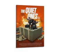 Ouyniei The Quiet Ones Poster, Decorative Painting Canvas Moive Wall Art Trendy Print For Bedroom Living Room12x18inch(30x45cm) Frame-style