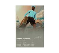 Ouyniei Tyler, The Creator CALL ME IF YOU GET LOST Album Cover Canvas Poster Wall Art Decor Print Picture Paintings for Living Room Bedroom Decoration 20x30inch(50x75cm)