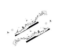 Ouyniei Van Camper Stickers，Fit For VW Transporter T6 Car Graphics Mountain Climb Camping Styling Decals Auto Tuning Accessories