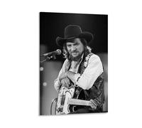 Ouyniei Waylon JenningsWall Art Home Decor Vintage Poster, Retro Aesthetic Print Perfect for Living Room, Bedroom, Office, Home StudioFrame-style12x18inch(30x45cm)