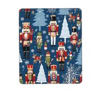 Ouyniei Women's Nutcracker Ballet Xmas Dance Printed Mousepad Non-Slip Desk Pad Office Desk mat Writing mat