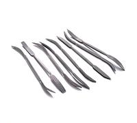 oUyOo 8Pcs Mini Wood Working Rasp Riffler File Set Double Ended Coarse Hand Tool 190Mm, File Set, Riffler File Set,Stone Rifflers