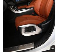 OuyOo ABS Car Seat Side Frame Cover Trim For Range Rover Sport Autobiography 2014-17 Car Interior Accessories 2pcs