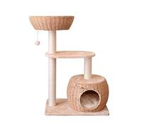 OUYUE Cat Tree Tower Cat Climbing Frame Cat Scratching Post Tree Scratcher Pole Furniture Gym House Toy Cat Jumping Platform Cat Climbing Frame