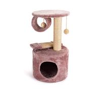 OUYUE Cat Tree Tower Pet Supplies Cat Nest Double-layer Cat Climbing Frame Cat Scratching Board Cat Tree Cat Climbing Frame