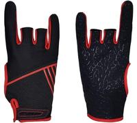 OUYUE Cycling Gloves Anti-Slip Gloves For Men Wild Camping Fishing Hunting Glove 3 Fingers Non- Slip Breathable Riding Gloves For Sports(L)