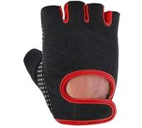 OUYUE Cycling Gloves Anti-Slip Half Finger Gloves Weight Lifting Gloves,Gym Workout Support For Powerlifting Riding Gloves For Sports(Rosso,XL)