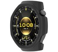 OUZAN Compatible with Huawei Watch GT 6 Pro 46mm Protective Case Cover, Enclosure PC Hard Watch Case, Snug Fit Protective Skin, Scratch-Resistant(Black)