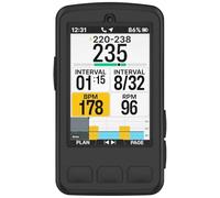 OUZAN Silicone Case Compatible with Wahoo Elemnt Roam 3/V3, Shockproof Protective Cover, Non-Slip Bicycle GPS Holder, Skin for Cycling Computer, Scratch-Resistant Soft Skin (Black)