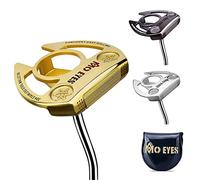OUZBEM Golf Clubs Push Rod 304 Soft Iron Casting Professional Golf Push Rod Magic Eye Women Man Right Handed Golf Putters (silver) vision
