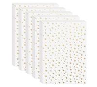 OUZHOU Star Tissue Paper, 50PCS 13.8x20 inch Gift Wrap Paper Bulk Metallic Super Stars Wrapping Paper for Gift Bags Packaging DIY Crafts Wedding Birthday Party Baby Showers Festival-50×35cm (Gold)