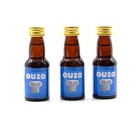 Ouzo (anise) 3x25ml - Alcohol Free Extract, Essence for Vodka, Flavouring