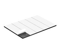 OUZRETUCU Magnetic Strips with Adhesive Backing,5 Pack Strong Self Sticky Back Magnet Tapes - 3" x 0.79" (75 x 20 x 2 mm), Flexible Durable Stick on Magnets for Fridge, DIY, Crafts, Teacher, Photo