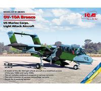 Ov-10a Bronco US Marine Corps, Light Attack Aircraft 1:48 Plastic Model Kit Icm