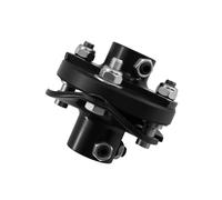 Ovabeyna Universal Steering Rag Joint 3/4"-30 spline X 1"-DD Steering Rag Joint Coupler Compatible with Mustang Power GM Manual & Power