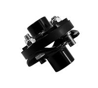 Ovabeyna Universal Steering Rag Joint 3/4"-36 spline X 1"-48 spline Steering Rag Joint Coupler Compatible with Mustang Power GM Manual & Power