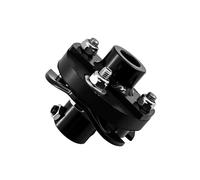 Ovabeyna Universal Steering Rag Joint 3/4"-36 spline X 3/4"-DD Steering Rag Joint Coupler Compatible with Mustang Power GM Manual & Power