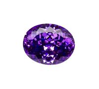 Oval 100 Faceted Cut Cubic Zirconia Loose Stone For Professional Jewelry Making And Gemstone Setting