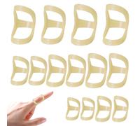 Oval 8 Finger Splint Oval,14 PCS Oval 8 Finger Splint,Oval 8 Thumb Splint Thumb Support Waterproof Finger Splints for Arthritis,Trigger Finger Splints for Thumb Finger Arthritis Pain Stabilizer Brace