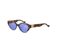 Oval Acetate Sunglasses with UV Protection - female - Liu Jo - Sunglasses - Blue - ONE SIZE - Accessories ONE SIZE