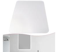 Oval and Square 3D Acrylic Mirror Wall Sticker - Self- Bathroom Mirror Sticker for Home Decor, Space-Expanding Wall Decal for Smooth Surfaces(Square)