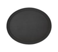 Oval Anti Slip Tray - Resists Peeling - Stainless Steel - 685x560mm (27"x22")