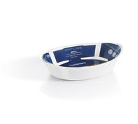 Oval Baking Dish Smart Cuisine Cute In Opal White Glass 32x20x7.5 cm H
