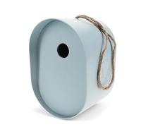 Oval Bamboo Fibre Birdhouse - Blue