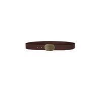Oval Buckle Belt Women Wrangler Marron 75 cm