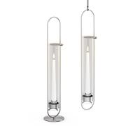 OVAL CANDLE 55 Candleholder silver