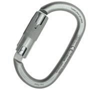Oval carabiner Kong One Lunar Rise Lock Argenté TU