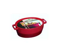Oval Casserole - PYREX - Slow Cook - 33 cm - Red