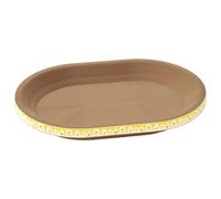 Oval Cat Graffer - Cardboard Bowl Nest, Cat Scratching Jump Box | Oval Scratch Wavy Oval Scratch, High Density Cat Scratch Board, Cat Scratch Pad for Grinding the AR