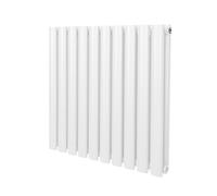 Monster Shop Oval Column Radiator 600Mm X 600Mm White, White
