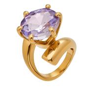 Oval Cut Zircon Engagement Styles Rings with Secure Prong Setting in Multiple Color Addition Stainless Steel Rings