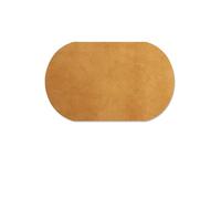 Oval Elbow Knee Patches 10 Pcs Long Oval Shape Solid Color Suede Leather Iron On Patch Badges Garment Jeans Knees Coat Applique(10 pcs No.15)
