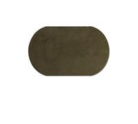 Oval Elbow Knee Patches 10 Pcs Long Oval Shape Solid Color Suede Leather Iron On Patch Badges Garment Jeans Knees Coat Applique(10 pcs No.25)