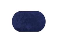 Oval Elbow Knee Patches 10 Pcs Long Oval Shape Solid Color Suede Leather Iron On Patch Badges Garment Jeans Knees Coat Applique(10 pcs No.5)